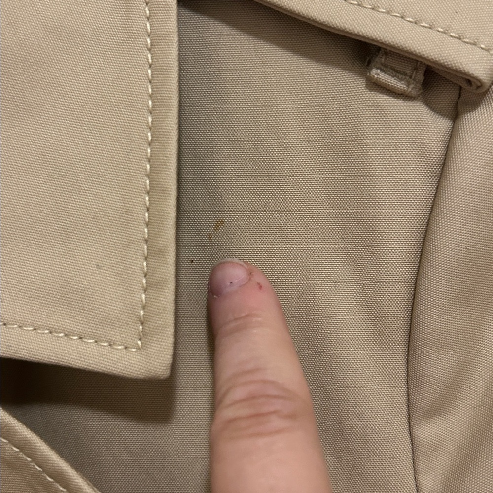 J. Crew Tan Trench Coat - Picture 6 of 7